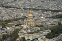 Disneyland Paris - Tour Montparnasse - Blick von der Dachterrasse über Paris - Invalidendom
