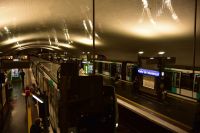 Stadtspaziergang Paris - Metrostation