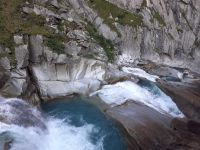 Stopp an der Teufelsbrücke