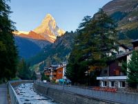 Matterhorn bei Sonnenaufgang