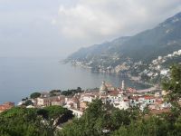 Amalfiküste - Blick auf Vietri sul Mare