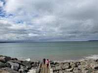9. Tag – Mittagspause an der Uferpromenade von Lahinch