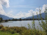 Blick über den Tegernsee nach Rottach Egern