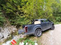 Feuerwehrübung in der Klamm