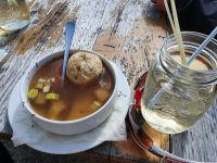 Mittagspause an der Rastkogelhütte