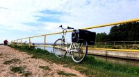 028 - Kanal zwsichen Ostsee und Binnensee Jamno Fahrrad