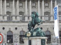 Wien - Heldenplatz - Reiterstandbild Prinz Eugen