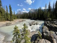 Bow River - Natural Bridge Wasserfälle