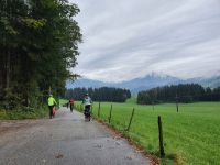 1. Radtour in Richtung St. Nikolaus Kapelle