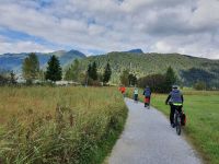 randeln entlang des Walchsees