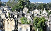 alter Friedhof auf dem Fourvière-Hügel in Lyon