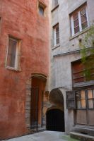 zahlreiche Traboules - Hausdurchgänge