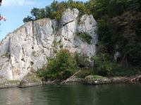 Schifffahrt von Kelheim nach  Kloster Weltenburg mit Donaudurchbruch