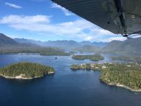 Tofino und Umgebung vom Wasserflugzeug aus