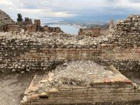 Amphitheater, leider ohne Blick auf den Ätna
