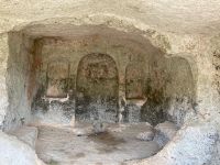 Reste von Wandmalereien