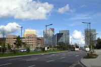 Tag 2 Luxemburg, Rundfahrt über den Kirchberg