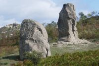 Hochebene  von Argimusco  Megalithen