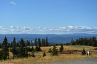 Sjusjøen (bei Lillehammer) heute weit über 100 km Fernsicht - Richtung Jotunheimen Nationalpark