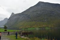 Das Norangsdalen endet im Norangsfjord - Nebenarm des Hjørundfjord