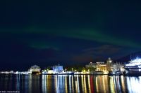 Bergen bei Nacht und...mit Polarlicht!!!!