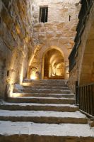 Zugang zur Festung von Ajlun