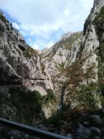 Blick in die Schlucht von Moraca