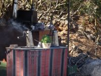 Jordanien Ajlun Kaffeestube