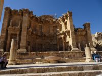 Jordanien Jerash Nymphaeum