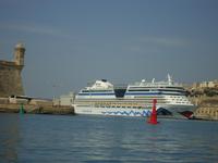 guter Ausblick auf unser Schiff