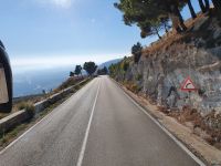 Talfahrt von Monte San Angelo