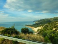 Gargano, Küstenstrasse, Fischzucht