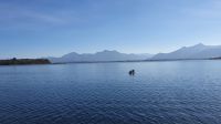 Fahrt über den Chiemsee