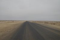 Salzpad nach Henties Bay