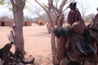 Im Himba Dorf bei Kamanjab