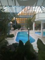 Blick ins Schwimmbad