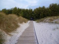 Fußweg Dueodde Dünen Bornholm