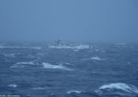 Der Wind frischt auf und steigert sich zum ersten Sturm bis Windstärke 9
