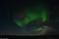 Polarlicht zwischen Berlevåg und Båtsfjord in der Barentssee