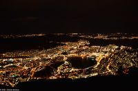 Atemberaubender Blick auf Bergen vom höchsten Hausberg Ulriken