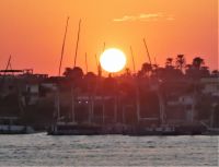 Sonnenuntergang am Nil