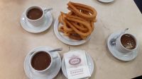 Churros con Chocolate
