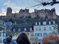 Stadtführung Heidelberg - Vergleich Schloss früher und heute