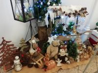 Im weihnachtlich geschmückten Börsenhof 