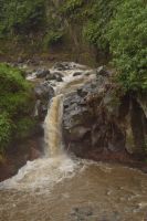 Wasserfall von Ribeira dos Caldeiros