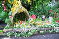 86 weihnachtlich geschmückte Levada