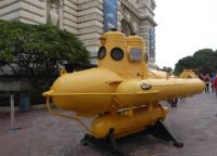 Tag 4 Besuch im Fürstentum Monaco, Cousteaus Bathyscape