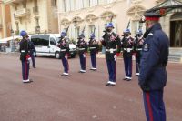 Tag 4 Besuch im Fürstentum Monaco, Wachablösung 