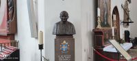 Büste Papst Johannes Paul II Marienkirche Danzig