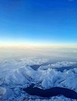 Heimflug von Tromsö nach Dresden...